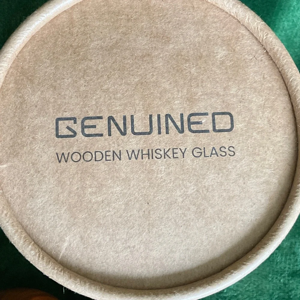 Genuine Wooden Whiskey Cup Set with Accessories